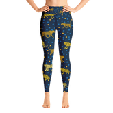 High Waist Yoga Leggings in Leopards Land